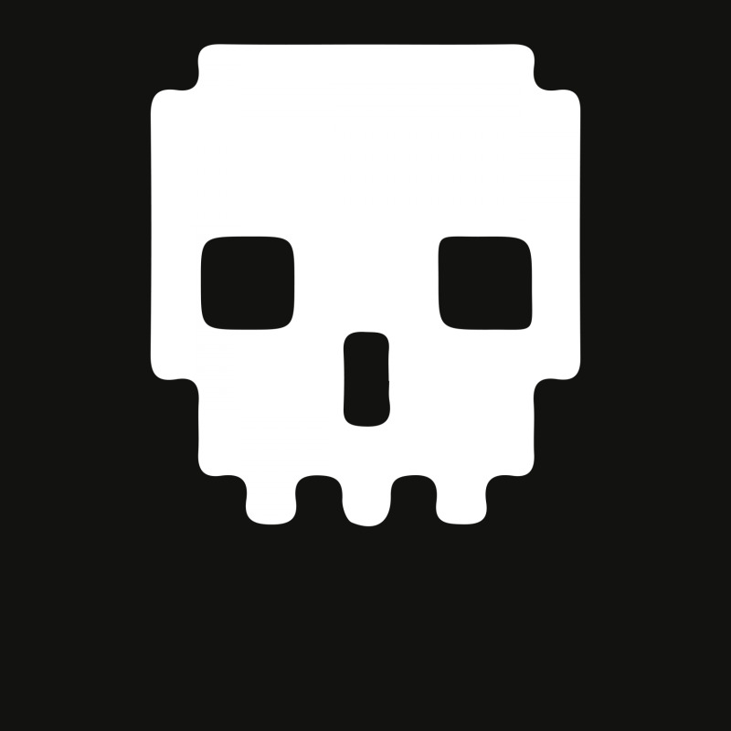 Pixel Skull 8 Bit Era Scorecard Crop Tee | Artistshot