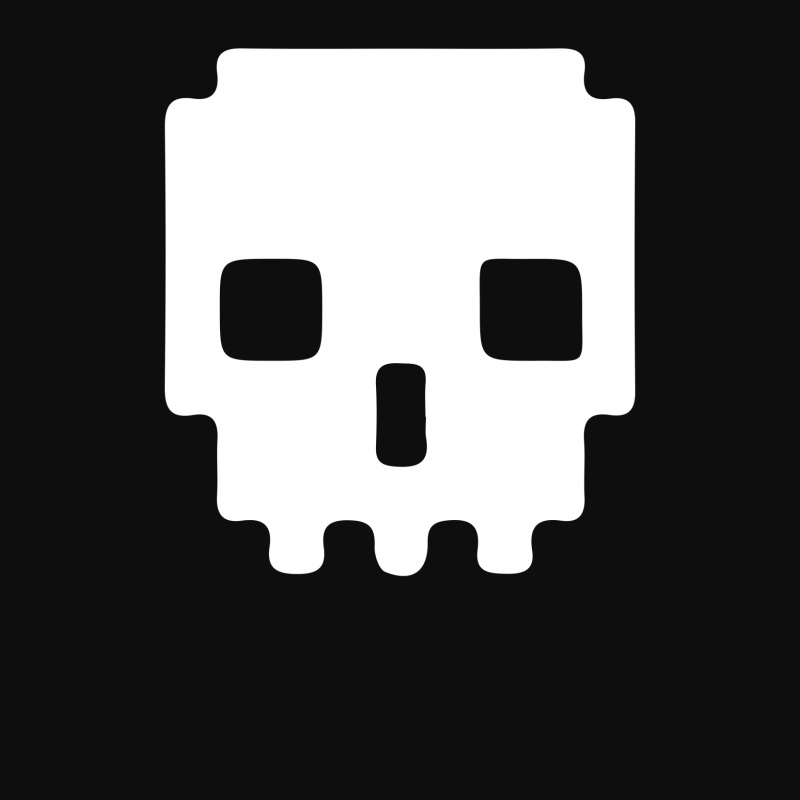 Pixel Skull 8 Bit Era Crop Top | Artistshot