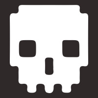 Pixel Skull 8 Bit Era Racerback Tank | Artistshot