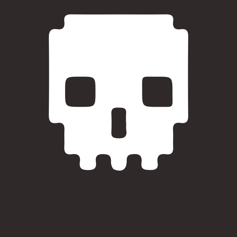Pixel Skull 8 Bit Era Racerback Tank | Artistshot