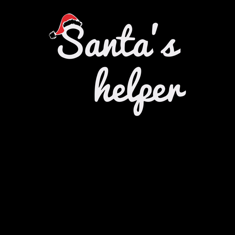 Santa's Helper Cute Christmas Youth Zipper Hoodie | Artistshot