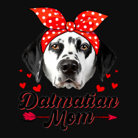 Dalmatian Funny Dog Womens Cute Dalmatian Mom Dog Mom Mothers Day 114 Crop Top | Artistshot