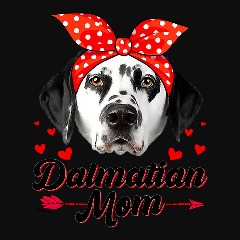 Dalmatian Funny Dog Womens Cute Dalmatian Mom Dog Mom Mothers Day 114 Crop Top by circularflap | Artistshot