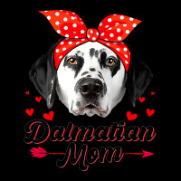 Dalmatian Funny Dog Womens Cute Dalmatian Mom Dog Mom Mothers Day 114 Cropped Sweater | Artistshot