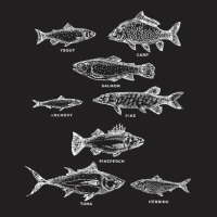 Fish Species Collection Biologist Fishkeeping Animal Fish T Shirt T-shirt | Artistshot