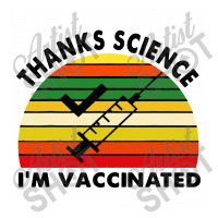 Thanks Science I'm Vaccinated Vintage Retro V-neck Tee | Artistshot