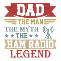 Amateur Ham Radio Operator Shirt Gift For Dad Vintage Retro T Shirt V-neck Tee | Artistshot