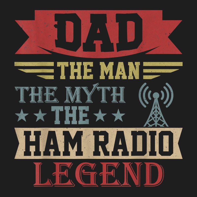 Amateur Ham Radio Operator Shirt Gift For Dad Vintage Retro T Shirt Classic T-shirt by dequariusgoblirsch | Artistshot