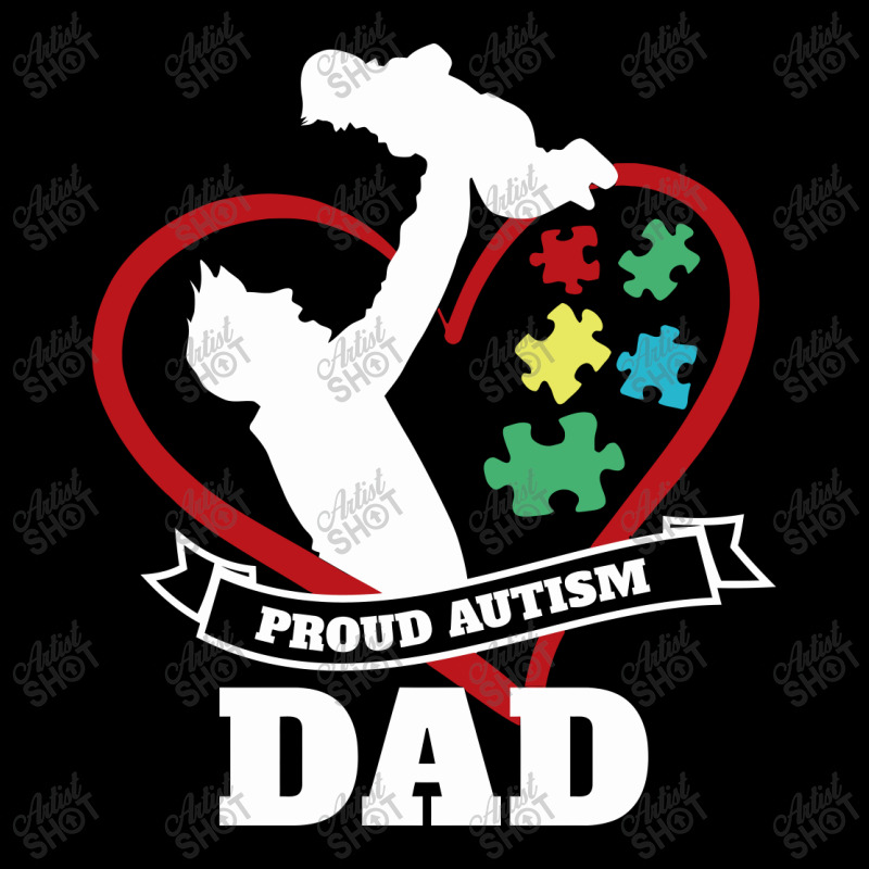 Autism Dad Fleece Short | Artistshot