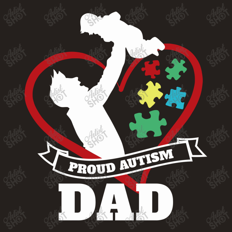 Autism Dad Tank Top | Artistshot