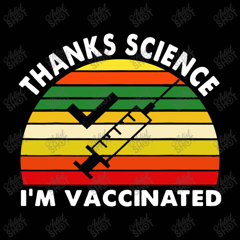 Thanks Science I'm Vaccinated Vintage Retro Toddler 3/4 Sleeve Tee by jessicafreya | Artistshot