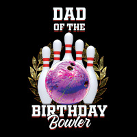 Bowling Bowl Tenpin Player Bowler Daddy Father Papa Natal Birthday Par V-neck Tee | Artistshot