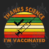 Thanks Science I'm Vaccinated Vintage Retro 3/4 Sleeve Shirt | Artistshot