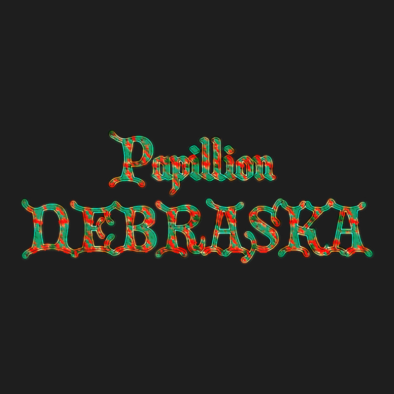 Papillion Nebraska 2020 New Year's Merry Christmas T Shirt Classic T-shirt by kalellwhistlehunt | Artistshot