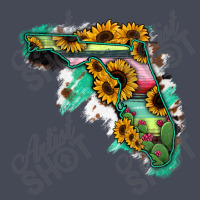 Florida Map With Sunflower And Serape Cactus Champion Hoodie | Artistshot