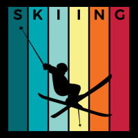 Skiing Silhouette Sport Activity Vector Graphic Kids Cap | Artistshot