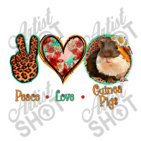 Peace Love Guinea Pigs Men's 3/4 Sleeve Pajama Set | Artistshot