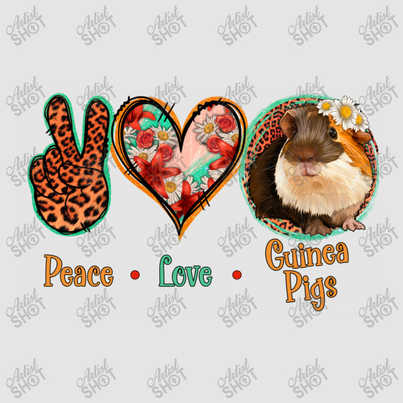 Peace Love Guinea Pigs Exclusive T-shirt | Artistshot