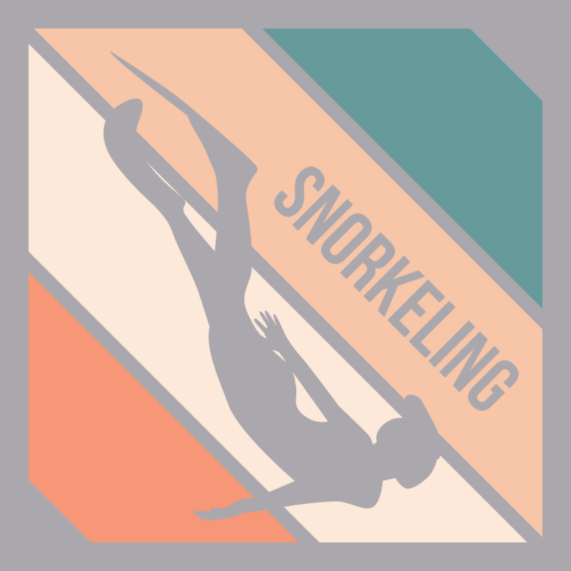 Snorkeling Silhouette Sport Activity Vector Graphic Youth 3/4 Sleeve | Artistshot