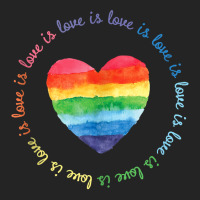 Pride Love Is Love Is Love... Tank Top 3/4 Sleeve Shirt | Artistshot