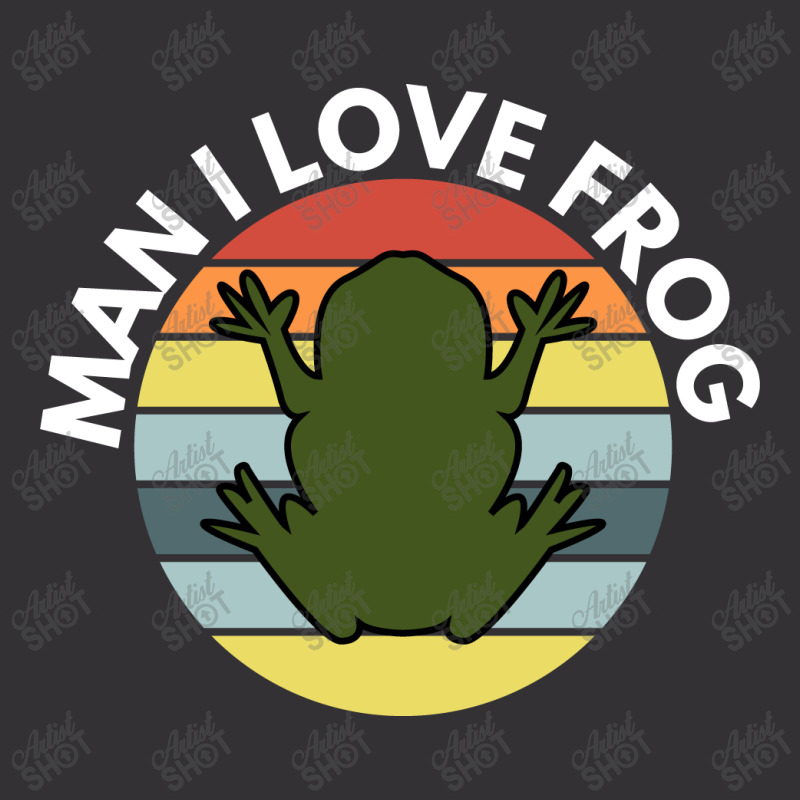 Man I Love Frog Vintage Short | Artistshot