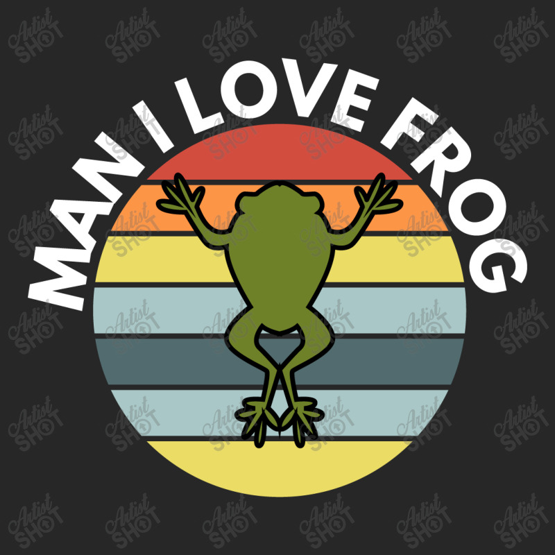 Man I Love Frog Men's T-shirt Pajama Set | Artistshot