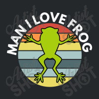 Man I Love Frog Crewneck Sweatshirt | Artistshot