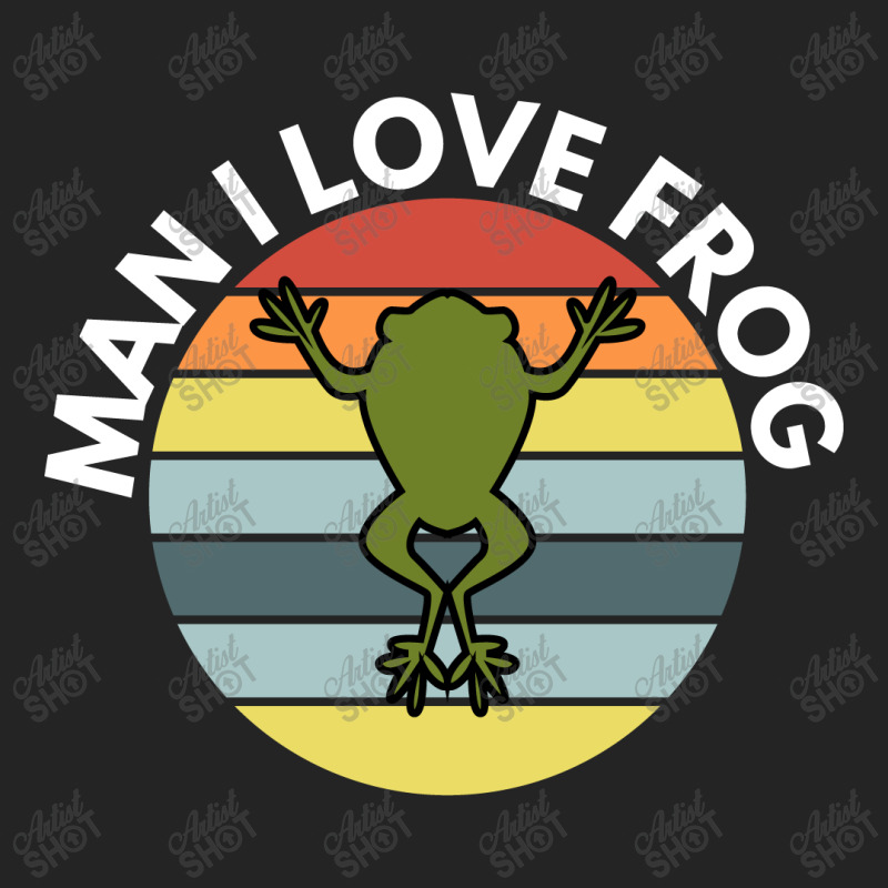 Man I Love Frog 3/4 Sleeve Shirt | Artistshot