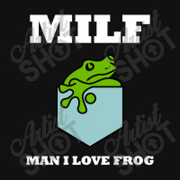 Man I Love Frog Baby Bibs | Artistshot