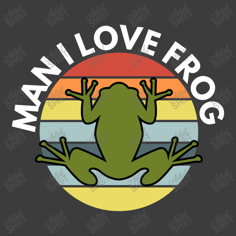 Man I Love Frog Men's Polo Shirt | Artistshot