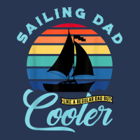 Mens Sailing Dad   Sailboat Sail Boating Captain Sailing Yacht T Shirt Men Denim Jacket | Artistshot