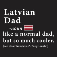 Mens Latvian Dad Definition  Fathers Day Gift Flag T-shirt | Artistshot