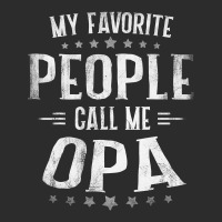 Mens Mens My Favorite People Call Me Opa  Fathers Day Exclusive T-shirt | Artistshot