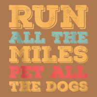 Run All The Miles Pet All The Dogs Funny Marathon Running Tank Top Vintage Short | Artistshot