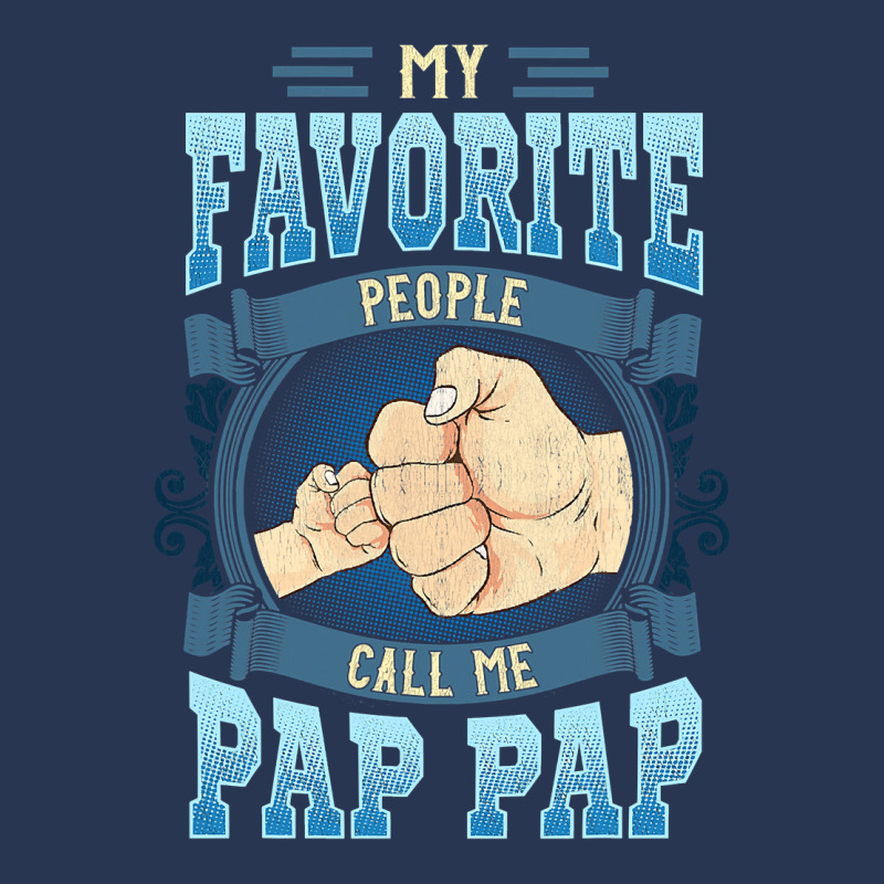 Mens My Favorite People Call Me Pap Pap Gifts Pap Pap Fathers Day Ladies Denim Jacket by Hoangduong | Artistshot