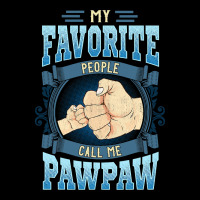 Mens My Favorite People Call Me Pawpaw Gifts Pawpaw Fathers Day Men's Long Sleeve Pajama Set | Artistshot