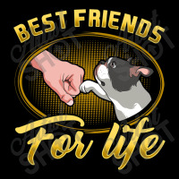 Bestfriends For Life Boston Terrier Dog Mom Dog Dad T Shirt Cropped Sweater | Artistshot