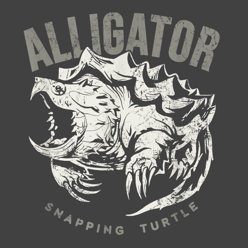 Alligator Snapping Turtle, Vintage Design For Reptile Lovers T Shirt Vintage T-shirt | Artistshot