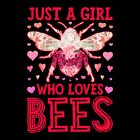 Bee Beekeeper Just A Girl Who Loves Insects Flower Floral Beekeeper 35 V-neck Tee | Artistshot