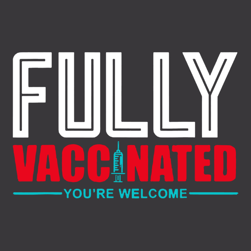 Fully Vaccinated You Are Welcome Ladies Curvy T-Shirt by jurdex Tees | Artistshot