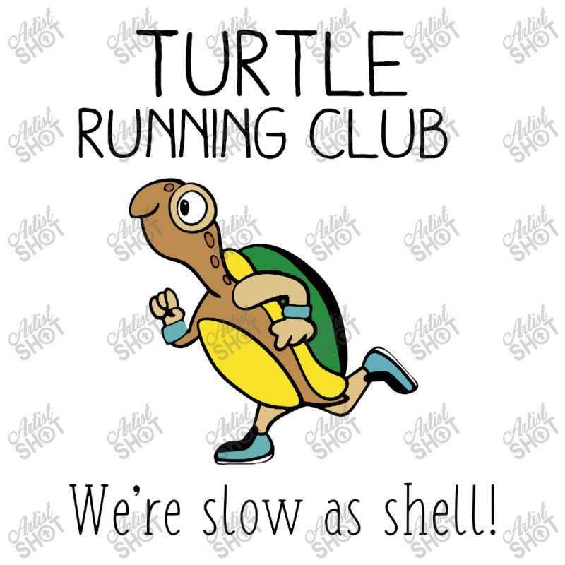 Turtle Running Club Crewneck Sweatshirt by Lilin Art | Artistshot