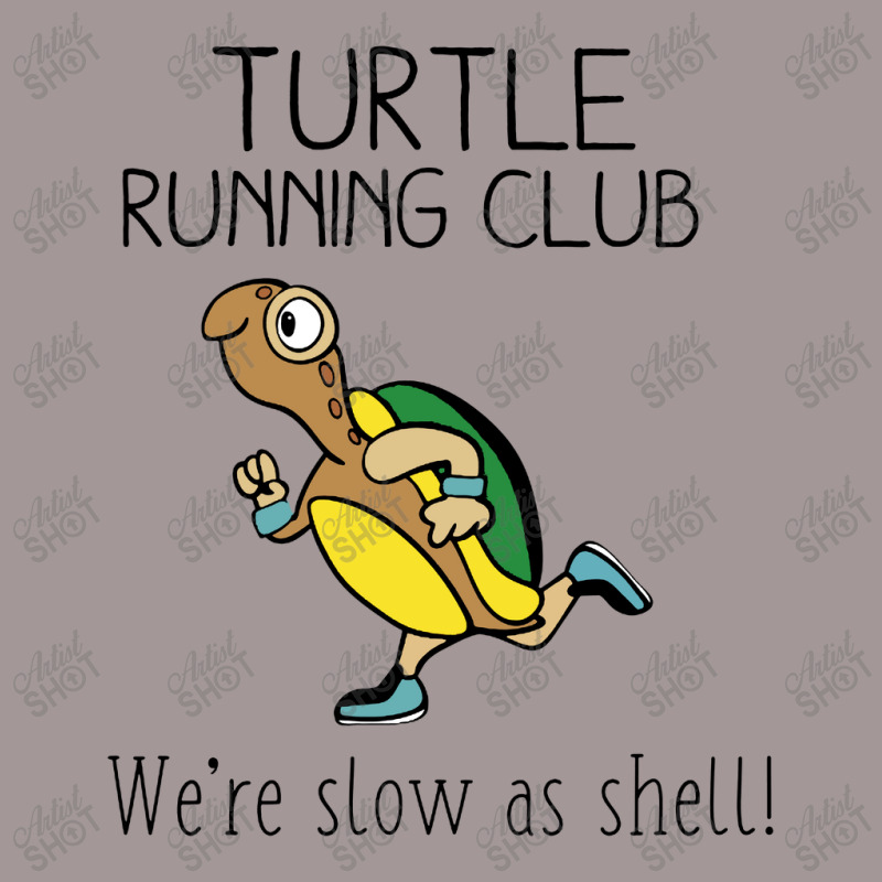 Turtle Running Club Vintage Short by Lilin Art | Artistshot