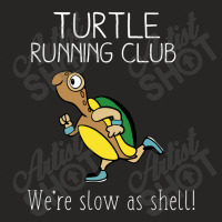 Turtle Running Club Ladies Fitted T-shirt | Artistshot