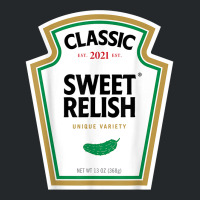 Sweet Relish Diy Halloween Costume Condiment Green Pickle T Shirt Crewneck Sweatshirt | Artistshot