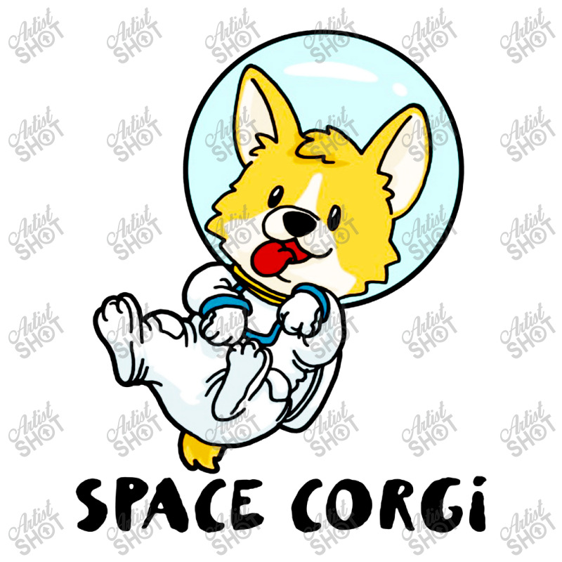 Space Corgi Funny Zipper Hoodie by Lilin Art | Artistshot