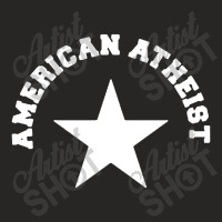 American Atheist Ladies Fitted T-shirt | Artistshot