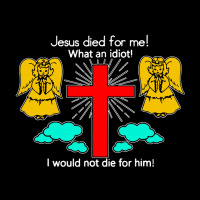 Jesus Died For Me Cropped Hoodie | Artistshot