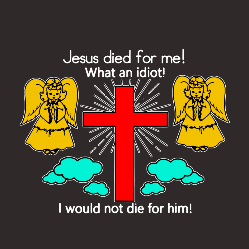 Jesus Died For Me Racerback Tank by jurdex Tees | Artistshot