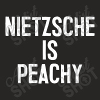 Nietzsche Funny Humorous Philosophy Nihilism Ladies Fitted T-shirt | Artistshot