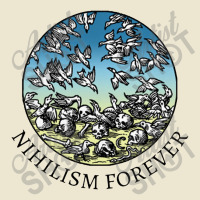 Nihilism Forever,v Intage Medieval Humor Illustration Design Cropped Hoodie | Artistshot